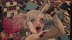Usaopoly harley quinn die laughing dc comics 1000 piece puzzle. Diary Of A Puzzled Gamer 11 Harley Quinn Die Laughing 1000 Pcs Youtube
