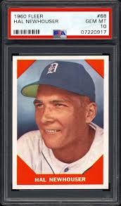1960 Fleer Hal Newhouser
