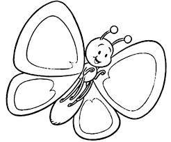 One of the most simple insect to color for your children. 40 Printable Butterfly Coloring Pages