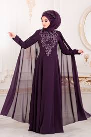 Tesetturlu Abiye Elbise Pelerinli Mor Tesettur Abiye Elbise 20710mor Tesetturisland Com Islami Giyim Kadin Modasi Elbiseler Ve Giyim