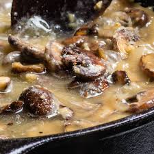 Real Mushroom Gravy Recipe Cooking Recipes Beef Dinner Vegetarian Recipes