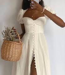 Now, a summer dress is a summer dress is a summer dress. Cute White Summer Dress Summer Dress Trends Trending Dresses Picnic Outfits