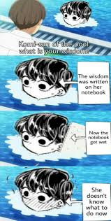 Cute Komi San Anime Memes Funny Anime Memes Anime Funny