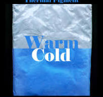 Color Changing Pigment | Heat Sensitive Pigment | Thermochromic Pigment | Thermocolor Pigment | Thermal Powder | Epoxy Resin Dye (Sky Blue / 4 grams)