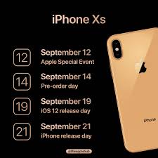 At apple's september 14 event, quite a lot. Apple Hub ×'×˜×•×•×™×˜×¨ Dates To Remember September 12 Apple Event September 14 Pre Order Day September 19 Ios 12 Day September 21 Iphone Xs Release Https T Co Ahpypgw5gh
