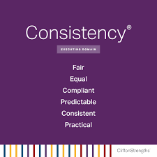 Consistency Strengthsfinder In 2020 Consistency Descriptive Words Strengths Finder