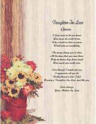 Daughter In Law Personalized Poem Mothers Day Gift Daughter In Law Top Mother S Day Gifts Mother Day Gifts