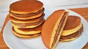 بان كيك ياباني بان كيك بالنوتيلا للفطور خفيف وسهل Fluffy Japanese Pancakes Youtube Easy Desserts Food Cooking