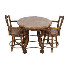 Enter your email address to receive alerts when we have new listings available for ashley furniture dining table and chairs. 90 Off Ashley Furniture Ashley Furniture Faux Marble Pub Table And Chairs Tables