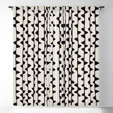 Black And White Blackout Curtains Buy Triangles Black White Pattern Blackout Curtain By Alisagal Worldwide Shipping Available At Society6 Com Just One Of Millions Of High Quality In 2020