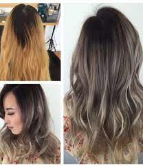 Transformation Low Maintenance Dusty Pink Balayage Balayage Hair Silver Blonde Diy Hair Color