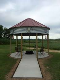 Check spelling or type a new query. A Grain Silo Turned Into Gazebo Could Be Your Best Summer Retreat Decor Home Ideas Outdoor Fire Pit Seating Outdoor Fire Gazebo