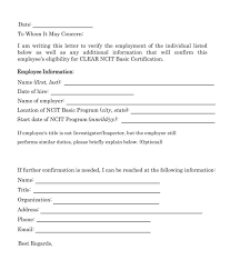 Employment certificate sample to whom it may concern new employment. Employment Verification Letter To Whom It May Concern Letter Of Employment Lettering Money Template