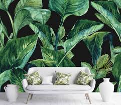 ✓ free for commercial use ✓ high quality images. 1753 Tropical Leaves Banana Leaf Wallpaper With Black Background 2000x1739 Wallpaper Teahub Io