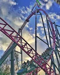 Dc Rivals The Tallest Fastest Longest Rollercoaster In The Southern Hemisphere Rode It Forward And Backward Warne Roller Coaster Warner Bros Movies World