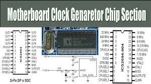 Check Clock Generator Chip Step By Step| Clock Section | Bangla Tutorial |  Clock, Computer Hardware, Generator