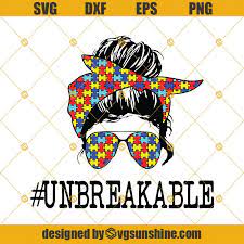 Free Free Autism Mom Unbreakable Svg 128 SVG PNG EPS DXF File