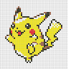 Pikachu Pixel Art Grid Pixel Art Pokemon Pixel Art