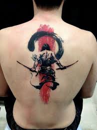 This bold tattoo design is amazing even as a black and white style. Top 181 Get A Japanese Tattoo From The Land Of The Rising Sun