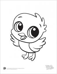 Cute baby animal coloring pages to print. Baby Animal Coloring Pages Free Novocom Top