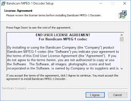 Sep 05, 2020 · download windows 10 codec pack for windows to play any movies and music on you windows 10 device with all the necessary codecs. Download Bandicam Mpeg 1 Decoder Bandicam Codec