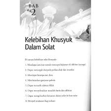 100% ampuh cara solat agar khusuk tanpa gangguan video lainnya: Panduan Ibadah Khusyuk Dalam Solat Shopee Malaysia