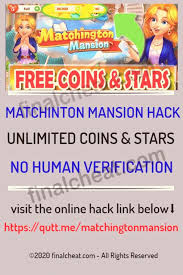 Matchington Mansion Hack Apk Ios Android 2020 No Survey Or No Human Verification Matchington M Get Free Stuff Hacks Mansions