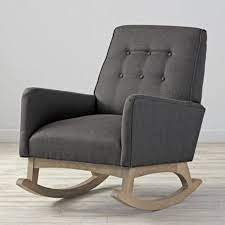 Everly Retro Rocking Chair Reviews Crate And Barrel Rocking Chair Stylish Rocking Chairs Chair