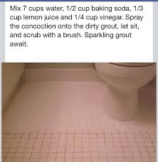 How To Clean Tile Floors With Vinegar And Baking Soda When Cleaning Tile Floors With Vinegar Add 1 2 Cu In 2020 Clean Tile Cleaning Tile Floors Clean Tile Grout