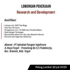 Info loker d.k.i jakarta dan sekitarnya ( lulusan smp, sma / smk, s1 semua) 437k members • 250 posts a day. 120 Ide Lowongan Kerja Tegal Di 2021 Pendidikan Tempat Berdoa Nicu