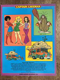 Orig 1977 Captain Caveman Hanna-Barbera Print Ad / Advertisement 8.5
