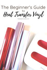 Cotton fabrics require a much higher temperature than polyester ones. A Beginner S Guide To Heat Transfer Vinyl Kelly Leigh Creates