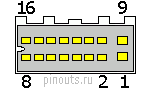 Aftermarket head unit harness pin assignment. 16 Pin Clarion Proprietary Connector Pinouts Ru