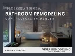 We specialize in kitchen and bathroom remodeling, featuring beautiful acrylic and tile showers, state of the art lighting and entertainment options, and gorgeous… 6. Tips To Select A Bathroom Remodeling Contractor In Denver