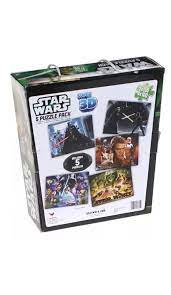 ✔ risparmia sul tuo prossimo acquisto. Star Wars Super 3d 5 Puzzle Pack Jigsaw And 13 Similar Items