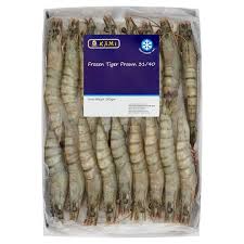Other food , food & beverage company type: Kami Frozen Tiger Prawn 31 40 500g Tesco Groceries