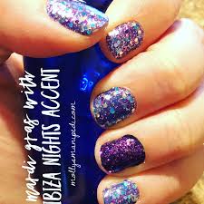 Color Street 100 Nail Polish Strips Mardi Gras With Ibiza Nights Accent Color Street Nails Color Street Nails