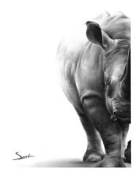 Black And White Wall Painting Animals Rhino Art Print Rhino Print Rhino Wall Art Rhino Decor Etsy Rhino Art Rhino Painting Animal Paintings