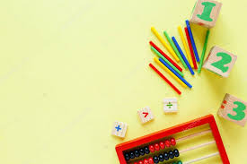 Creative Olorful Light Box Fractions Yellow Background Interesting Funny Math Yellow Background Math Humor Light Box