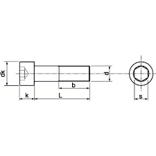 Vous trouverez ici toutes nos vis hors six pans creux : Vis A Metaux Tete Cylindrique Hexagonale Creuse A2 M3x6 912a2m3x6