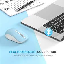 Find the perfect computer_mouse stock photo. Amazon Com Bluetooth Mouse Joyaccess 2 4g Wireless Bluetooth Mouse Dual Mode Bluetooth 5 0 3 0 Usb Computer Mice For Laptop Computer Macbook Windows Macos Android Blue Video Games