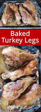 how to make baked turkey legs melanie