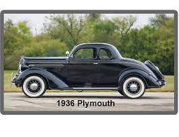 Image result for Black 1936 Plymouth