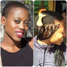 From their origins in africa, through the days of slavery and into today's when the people of africa were brought to the new world as slaves, they were initially confronted with a loss. Protective Braiding Hairstyle For A Twa African Braids Hairstyles Pictures Hair Styles Short Twa Hairstyles