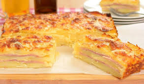 Gratin De Pommes De Terre Facon Croque Monsieur Ww Gratin Pomme De Terre Recettes De Cuisine Gratin De Pommes
