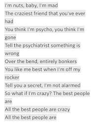 Mad Hatter Melanie Martinez I Love Her Lyrics When You Listen To All Of Her Songs The Lyrics Basically Descr Crazy Friends Mad Hatter Melanie Told You So