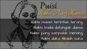 Bila datang malam sang surya menghilang hening suasana gelap gulita. Dahsyatnya Puisi Kartini Habis Gelap Terbitlah Terang Youtube