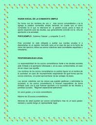 Como socio inversionista, queda imposibilitado de participar en la administración o representación de la compañía comanditaria, ni siquiera actuando como. Calameo Sociedad En Comandita Simple
