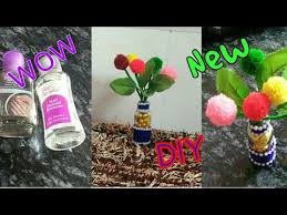 *cue scrubbing for what feels like. New Diy Empty Nail Polish Remover Bottle Reuse Idea Beautiful Flower Vase Youtube