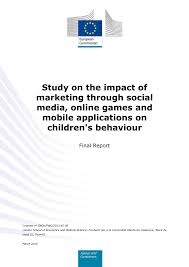 Annoying, entertaining, or just out right stupid sounds, music, and such. Pdf Study On The Impact Of Marketing Through Social Media Online Games And Mobile Applications On Children S Behaviour